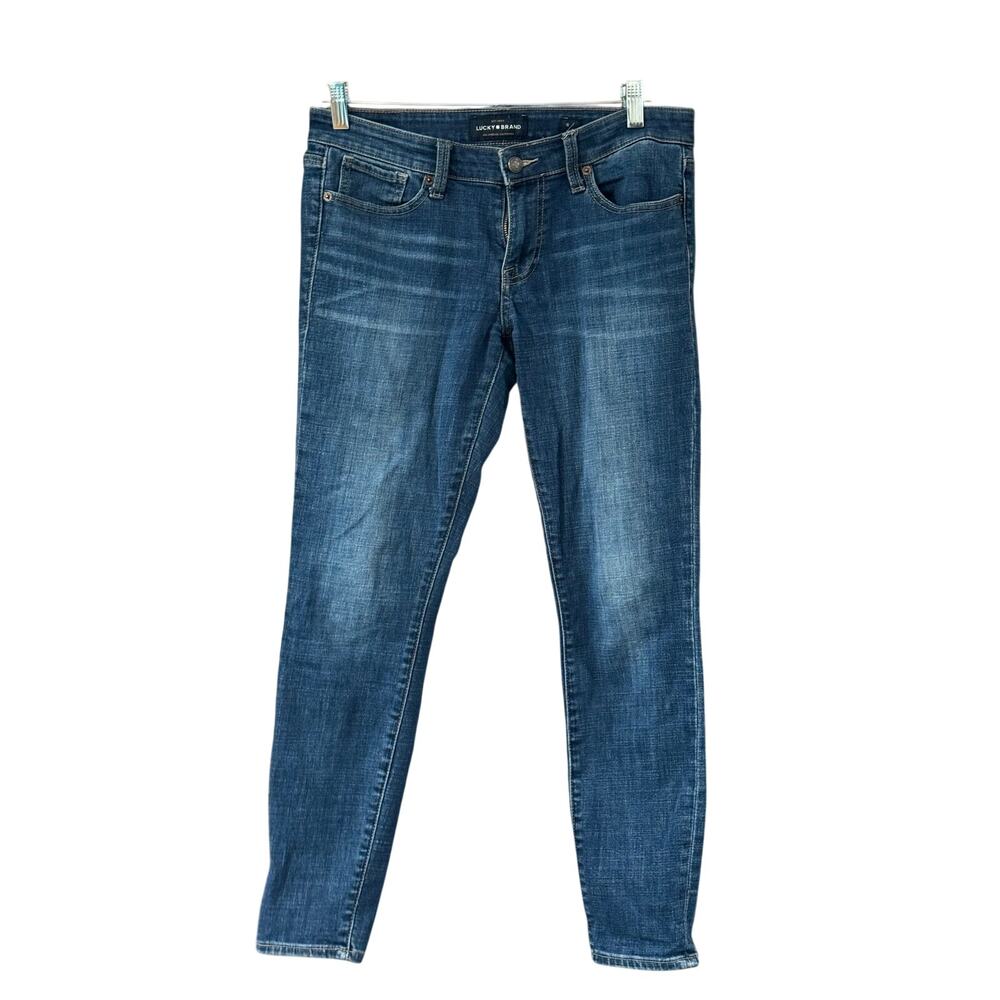 Lucky Brand Skinny Mid Rise Blue Jean Woman 6/28